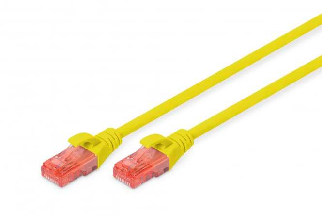 Кабель патч-корд Digitus CAT 6 UTP 2 м Yellow (DK-1612-020/Y)